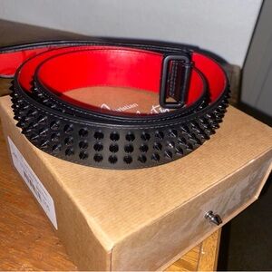 Christian louboutin belt for men bought at the store in Beverly Hills in 2022